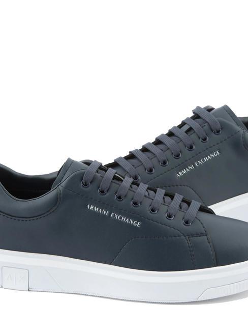 ACTION Tenisi din piele NAVY / NAVY - Pantofi bărbați