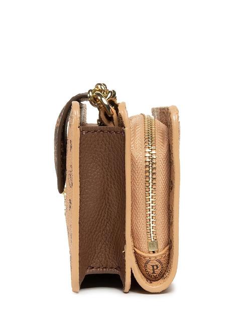 HERITAGE CLASSIC ambreiaj iPhone maro / crem - Genți femei