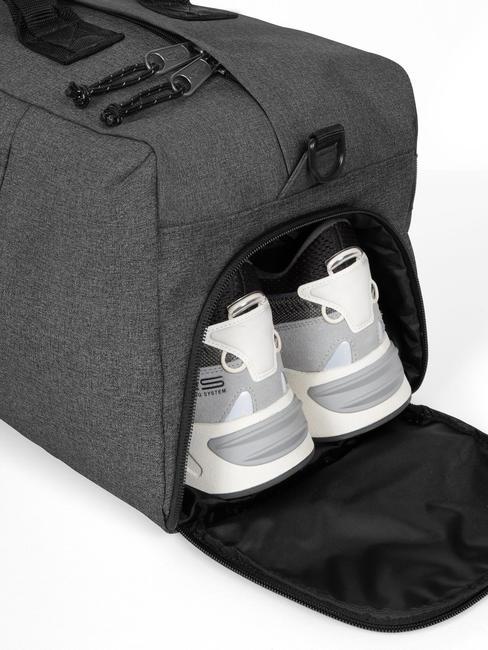 DUFFL'R L Geanta cu bareta de umar BlackDenim - Genți de voiaj