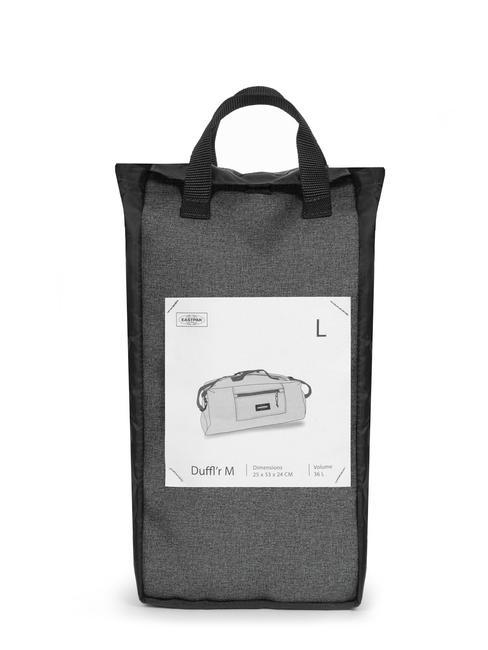 DUFFL'R L Geanta cu bareta de umar BlackDenim - Genți de voiaj