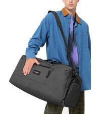 EASTPAK DUFFL'R L Geanta cu bareta de umar BlackDenim - Genți de voiaj - 8