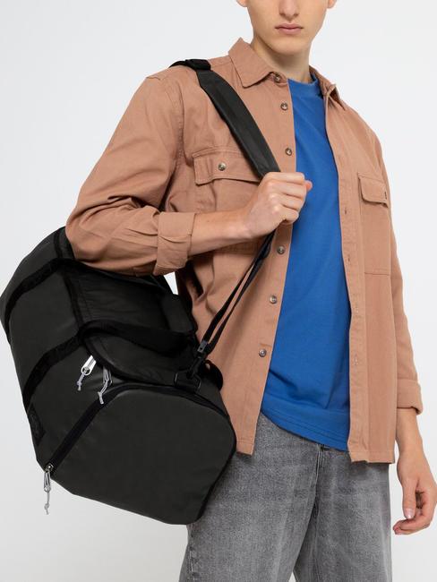 PERCE MORE Geanta cu bareta de umar prelată neagră - Genți de voiaj