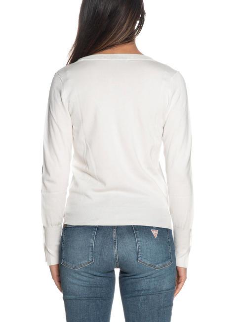 ZENA Cardigan cu nasturi cremwhi - Pulovere pentru femei