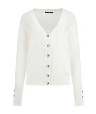 GUESS ZENA Cardigan cu nasturi cremwhi - Pulovere pentru femei - 4