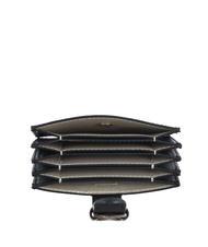 GUESS   Suport card cu efect Saffiano BLACK - Portofele femei - 2