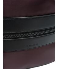 TRUSSARDI ZENITH Geanta din nailon cu buzunar marrore-negru - Rucsacuri pentru școală și timp liber - 3