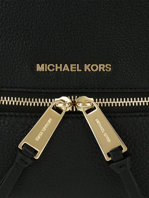 RHEA Rucsac din piele negru - Genți femei