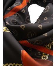 POLLINI TWILL CHAIN Eșarfă imprimată negru și roșu - Eșarfe - 3