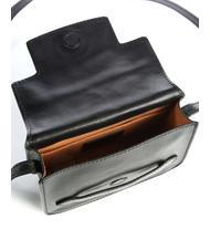 THE BRIDGE LUCREZIA Mini geantă de umăr Negru de aur - Genți femei - 4