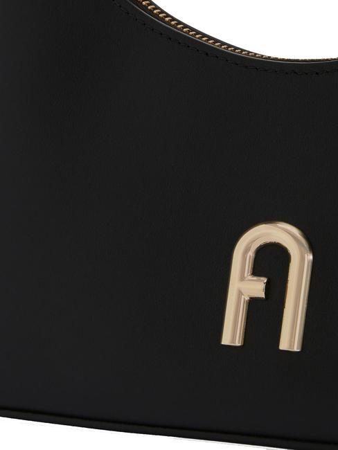 DIAMANTE Geantă mică cu cadru negru - Genți femei