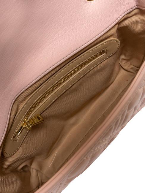 QUILTED Geantă de umăr matlasată pudra de fata - Genți femei