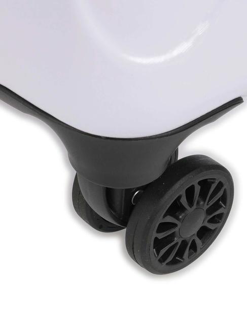 LUSTRE2 Cărucior de cabină cu 4 roți alb - Bagaje de m&acirc;nă