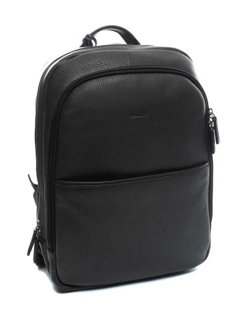 BOLOGNA Rucsac business din piele negru - Rucsacuri pentru laptop