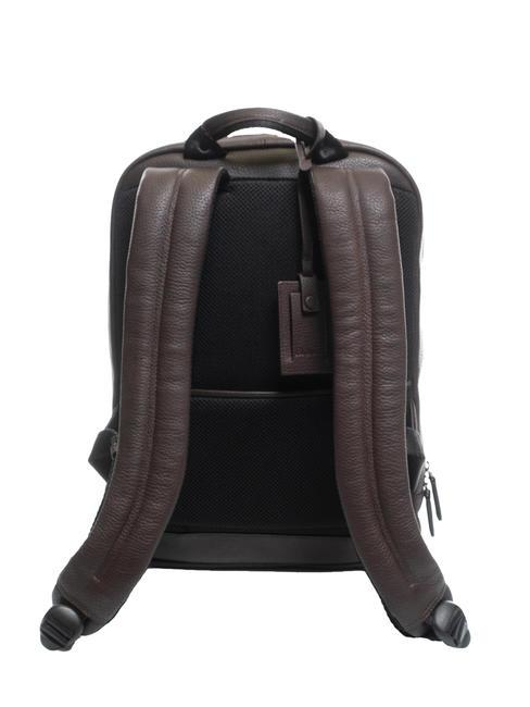BOLOGNA Rucsac business din piele BROWN - Rucsacuri pentru laptop