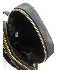 BORBONESE CLASSICA Suport smartphone micro geanta negru închis - Genți femei - 6