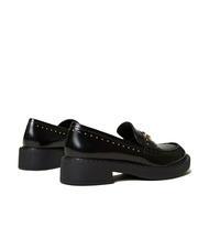 TWINSET STUDS Mocasin din piele negru - Pantofi femei - 4