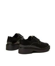 TWINSET STUDS Pantof din piele cu șireturi negru - Pantofi femei - 4