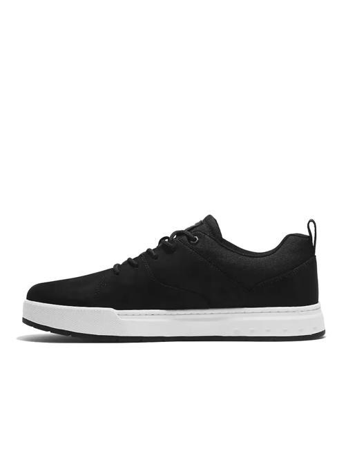 MAPLE GROVE Tenisi oxford din piele nubuck Jetblack - Pantofi bărbați