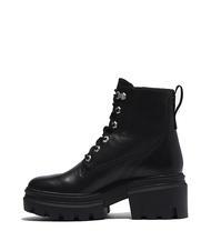 TIMBERLAND EVERLEIGH 6 INCH Botine inalta din piele Jetblack - Pantofi femei - 2