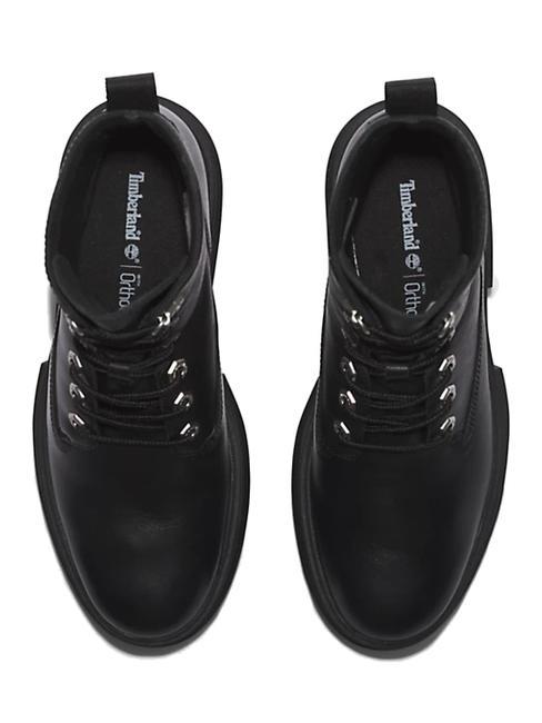 EVERLEIGH 6 INCH Botine inalta din piele Jetblack - Pantofi femei