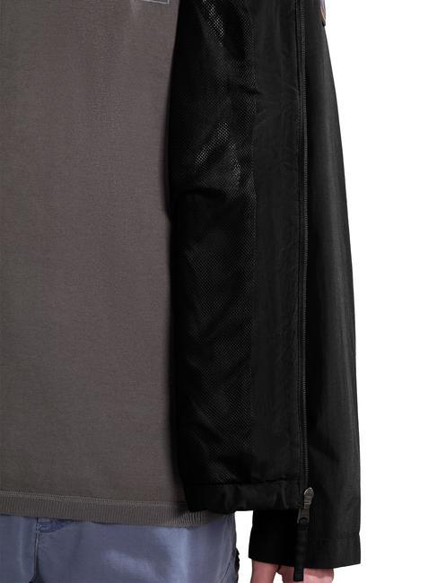 RAINFOREST OPEN  SUMMER Spărgător de v&acirc;nt negru 041 - Geci de bărbați