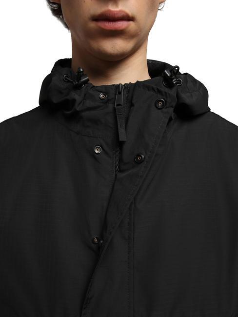 FREESTRIDER ANORAK Blazer de v&acirc;nt cu glugă negru 041 - Geci de bărbați