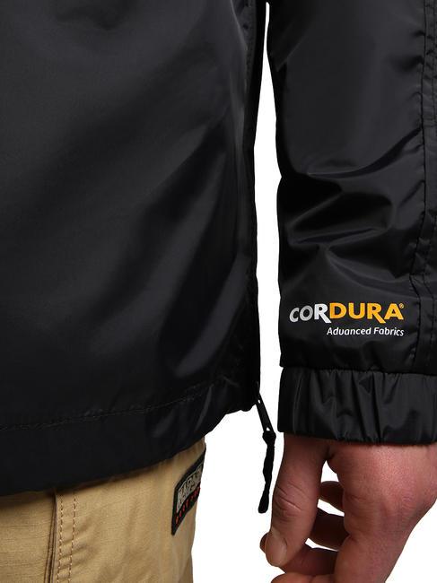 NORTHFARER SUMMER Jacheta anorak negru 041 - Geci de bărbați