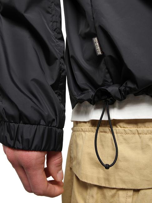 NORTHFARER SUMMER Jacheta anorak negru 041 - Geci de bărbați