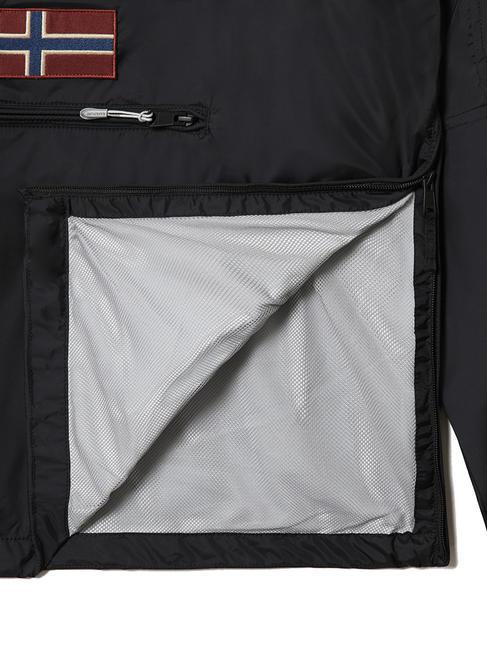 NORTHFARER SUMMER Jacheta anorak negru 041 - Geci de bărbați