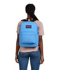 JANSPORT SUPERBREAK ONE Rucsac albastru neon - Rucsacuri pentru școală și timp liber - 6