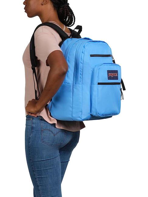 BIG STUDENT Rucsac pentru laptop 15 " albastru neon - Rucsacuri pentru școală și timp liber