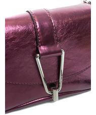 COCCINELLE HIMMA Pocheta din piele laminata pulpă roz - Genți femei - 3