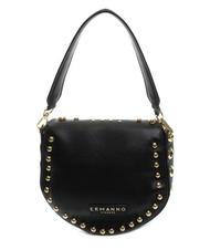 ERMANNO SCERVINO PRINCESS Geanta cu clapa cu crampoane aur negru - Genți femei - 4