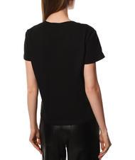 TRUSSARDI LOGO RING Tricou din bumbac BLACK - tricou - 2