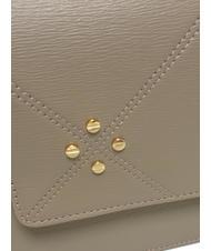 BORBONESE CARRE Curea de umar cu clapa porumbel - Genți femei - 3