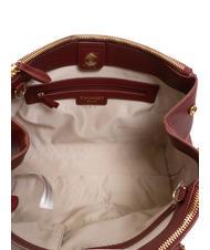 TWINSET OVAL T Geantă tote cu curea de umăr strălucire zmeură - Genți femei - 5
