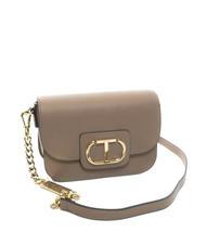 TWINSET OVAL T Curea de umar cu clapa taupe - Genți femei - 2