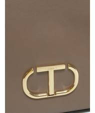 TWINSET OVAL T geantă de m&acirc;nă taupe - Genți femei - 3