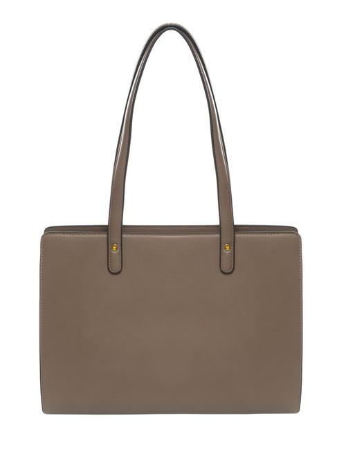 OVAL T geantă de m&acirc;nă taupe - Genți femei