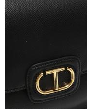 TWINSET OVAL T Geanta de umar cu clapa negru - Genți femei - 3