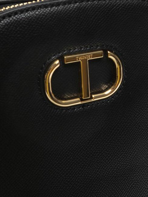 OVAL T Rucsac din piele negru - Genți femei