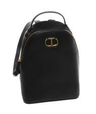 TWINSET OVAL T Rucsac din piele negru - Genți femei - 3