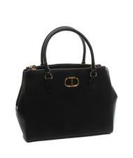 TWINSET OVAL T Geantă tote cu curea de umăr negru - Genți femei - 2