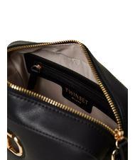 TWINSET OVAL T Carcasă pentru cameră pentru umăr negru - Genți femei - 4