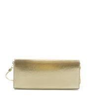 TWINSET CLUTCH Geanta laminata platină - Genți femei - 4