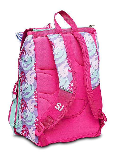 SEA BEAUTY Rucsac mare extensibil trandafir de zmeura - Rucsacuri pentru școală și timp liber