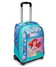 LA SIRENETTA WATCH ME SHINE Rucsac troler 2 roti petrol / albastru - Rucsacuri cu role - 3