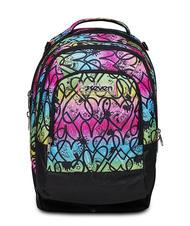 SEVEN COLOUR EXPRESSION JACK Rucsac troler detasabil, rucsac dublu ROSU RODAMINĂ - Rucsacuri cu role - 3