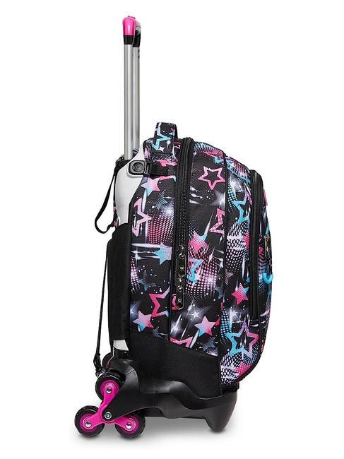 LIQUID PAINT JACK Rucsac Troler detasabil, 3 roti pirablack - Rucsacuri cu role