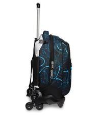 SEVEN LED BALLOON JACK Rucsac Troler detasabil, 3 roti turcoaz albastru - Rucsacuri cu role - 6